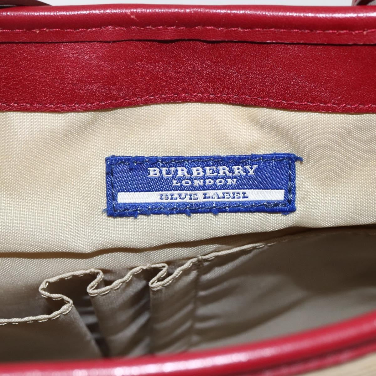 Pre-owned Burberry Blue Label Shoulder Bag Canvas