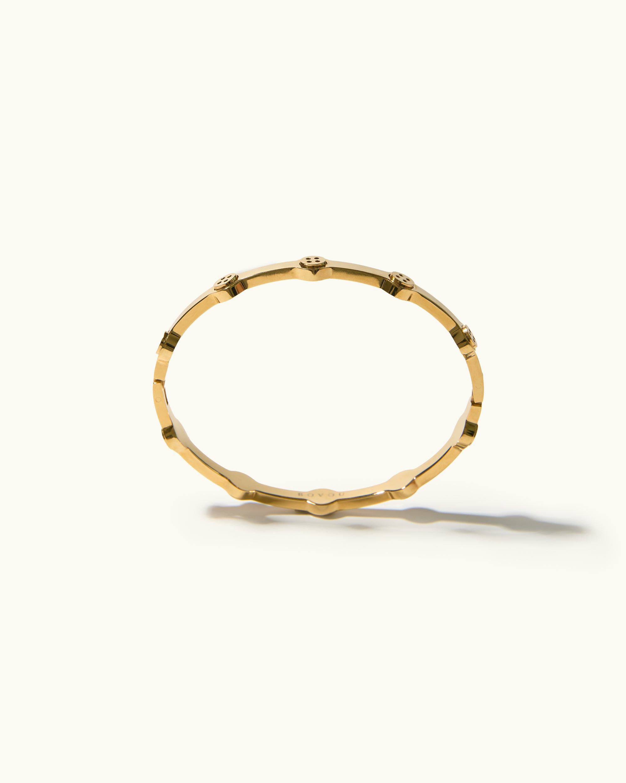 Classic Button Bangle