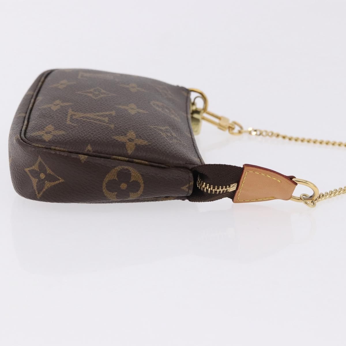 Pre-owned Louis Vuitton Mini Pochette Accessoires Monogram
