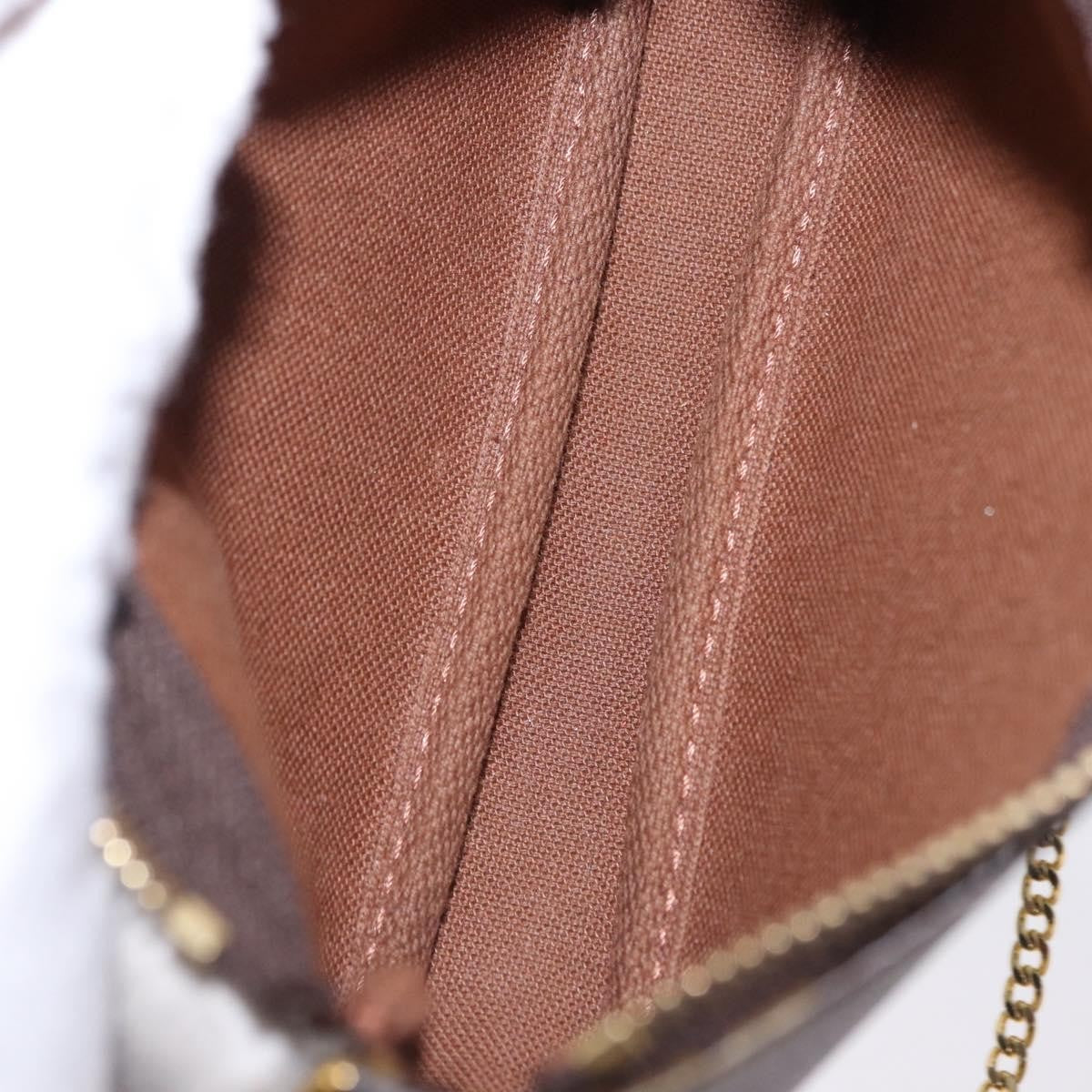 Pre-owned Louis Vuitton Mini Pochette Accessoires Monogram