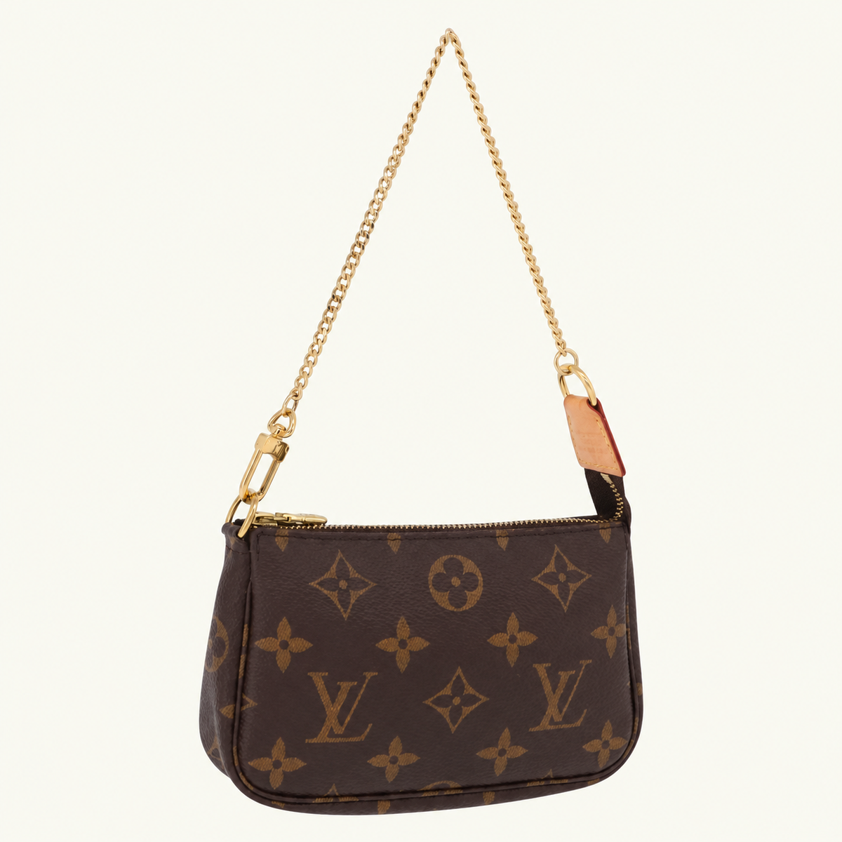 Pre-owned Louis Vuitton Mini Pochette Accessoires Monogram