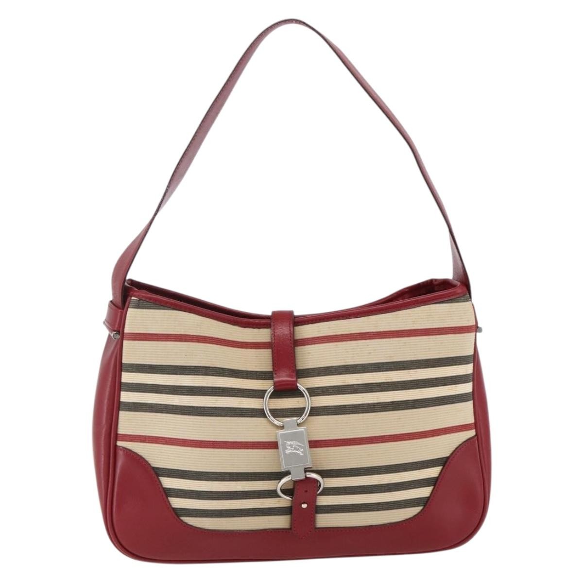 Pre-owned Burberry Blue Label Shoulder Bag Canvas