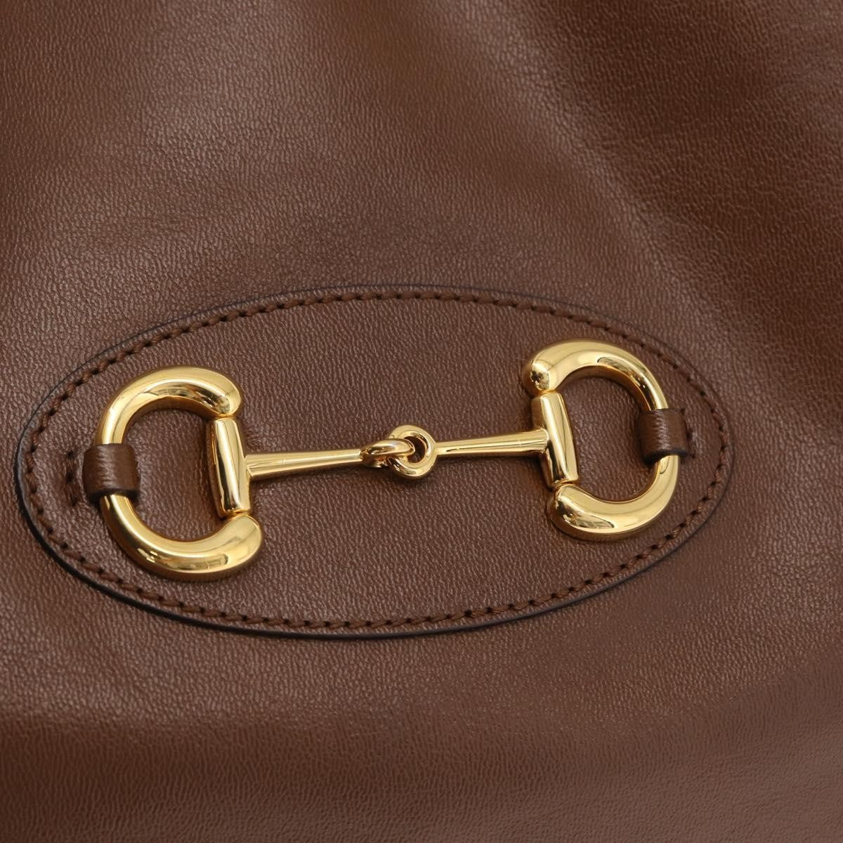 Pre-owned Gucci Horsebit 1955 Leather Medium