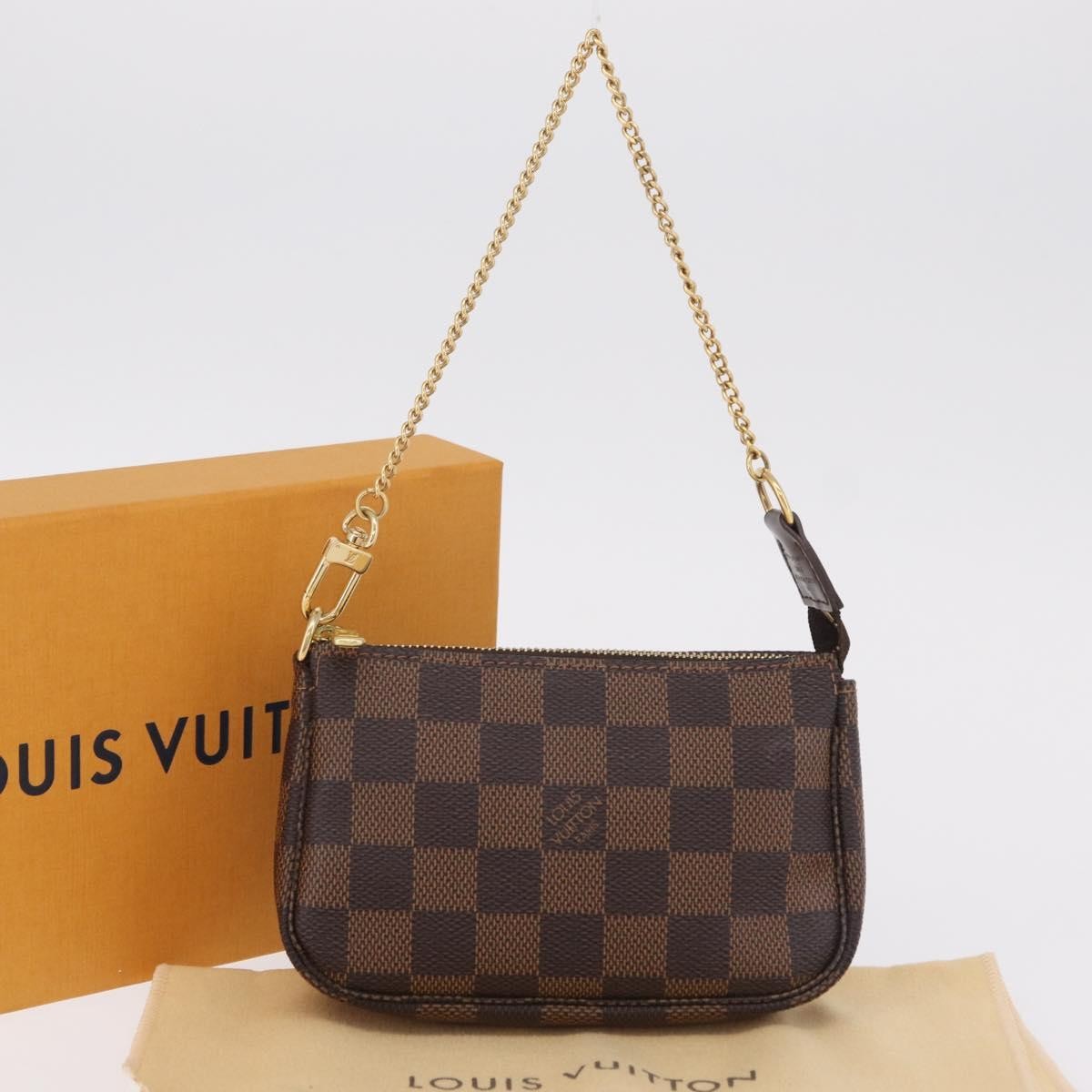 Pre-owned Louis Vuitton Pochette Accessoires Damier Mini