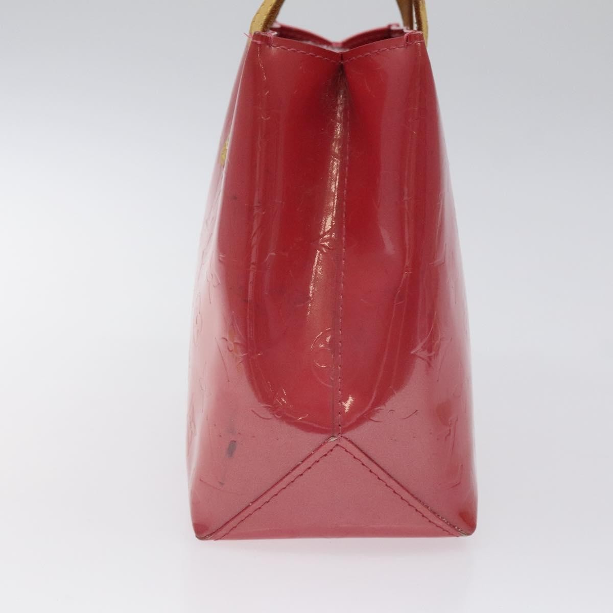 Pre-owned Louis Vuitton Reade Monogram Vernis PM Rosa