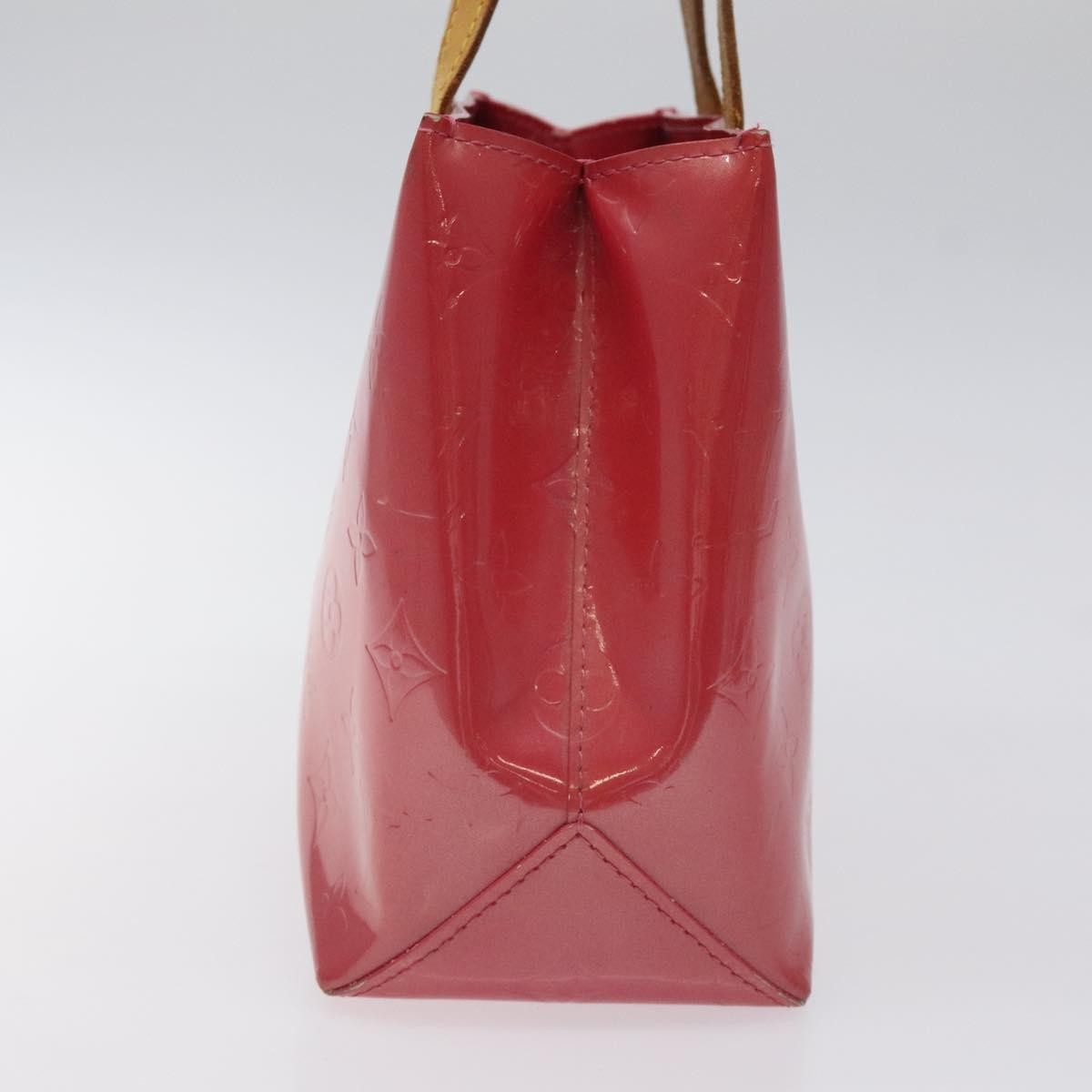 Pre-owned Louis Vuitton Reade Monogram Vernis PM Rosa