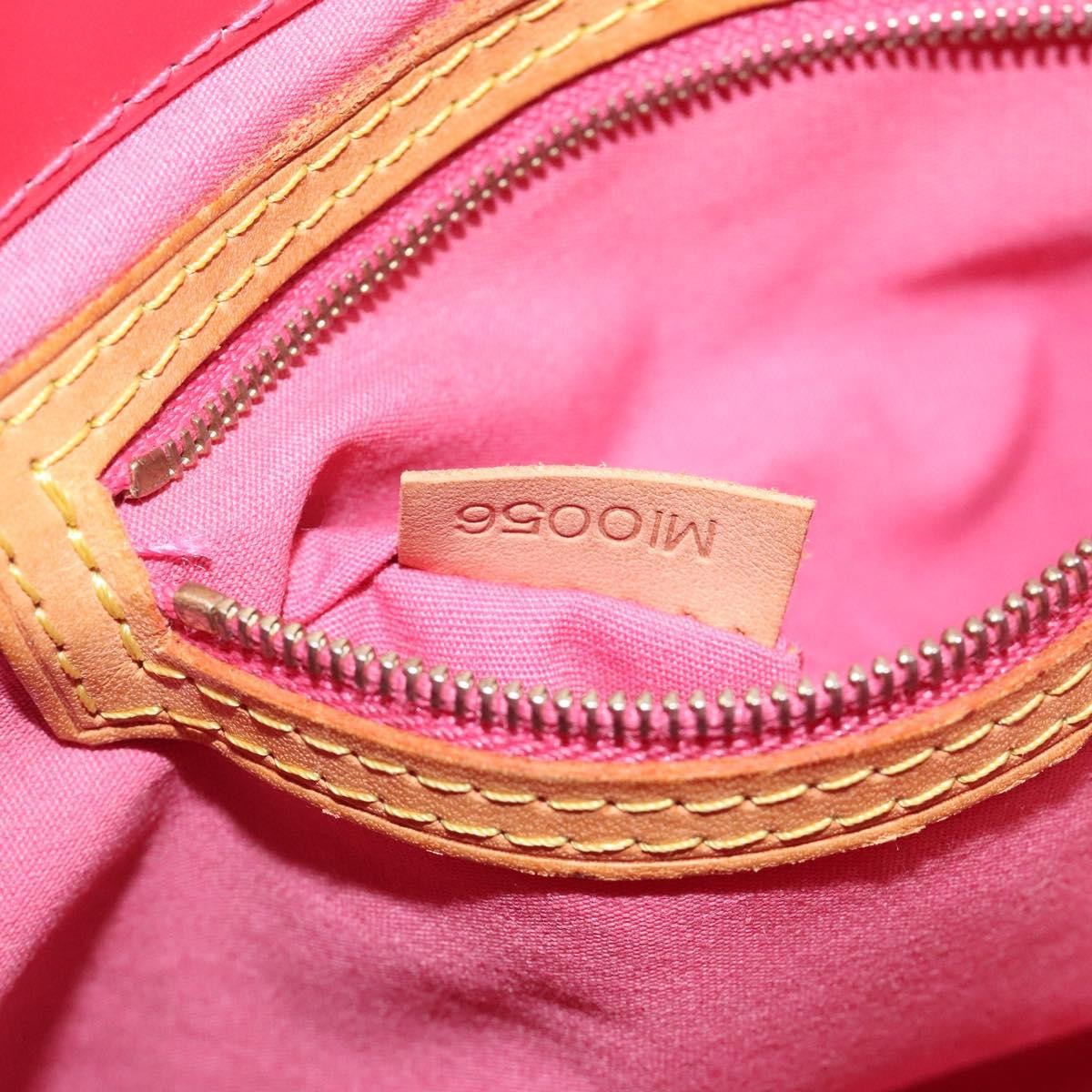 Pre-owned Louis Vuitton Reade Monogram Vernis PM Rosa