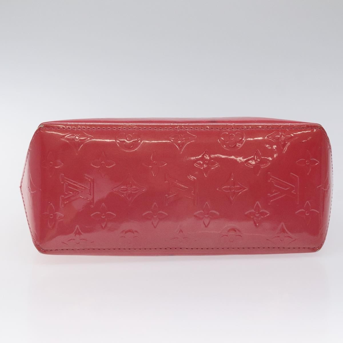 Pre-owned Louis Vuitton Reade Monogram Vernis PM Rosa