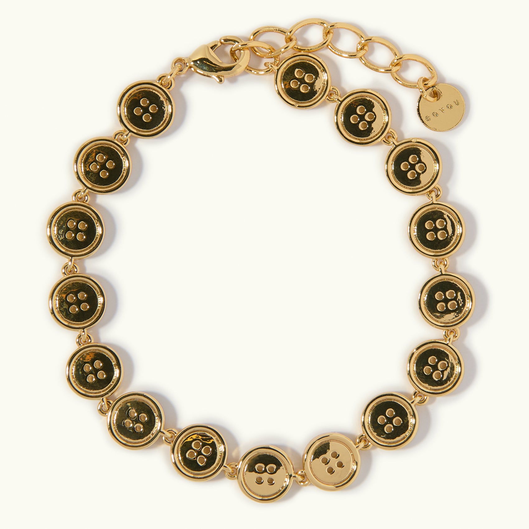 Classic Button Bracelet